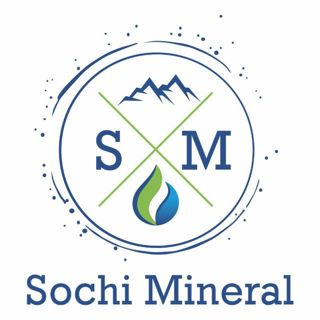 Телеграм сочи. Сочи минерал. Sochi Mineral лого. Эмблема Ах вода. Это вода фирма Сочи.