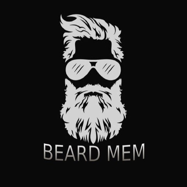 No Beard mem. Борода телеграмм z