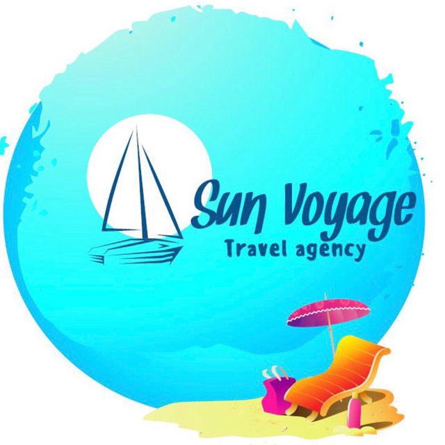 Сан вояж. Логотип Sunvoyage.