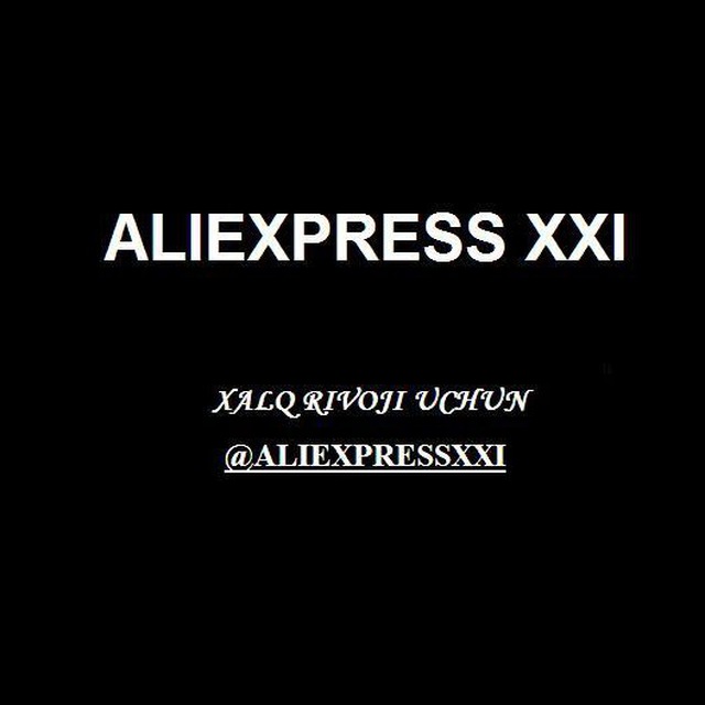 Aliexpress 21. XXI asr. 21 Asr.