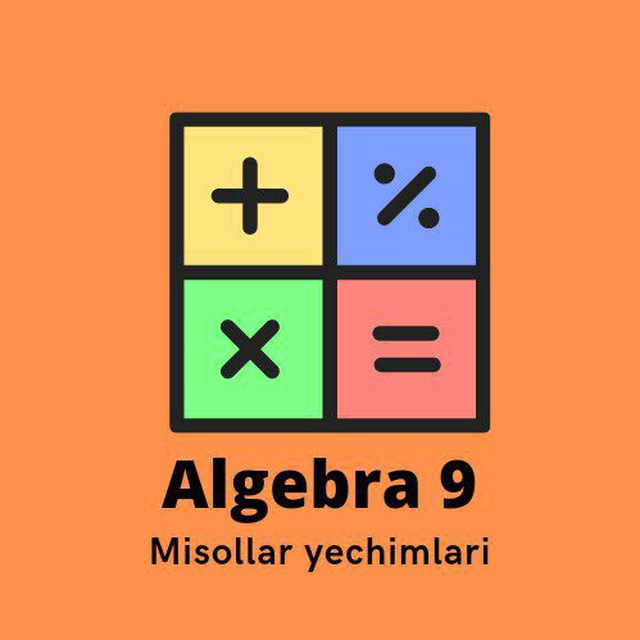 algebra 11 sinf javoblari bsb