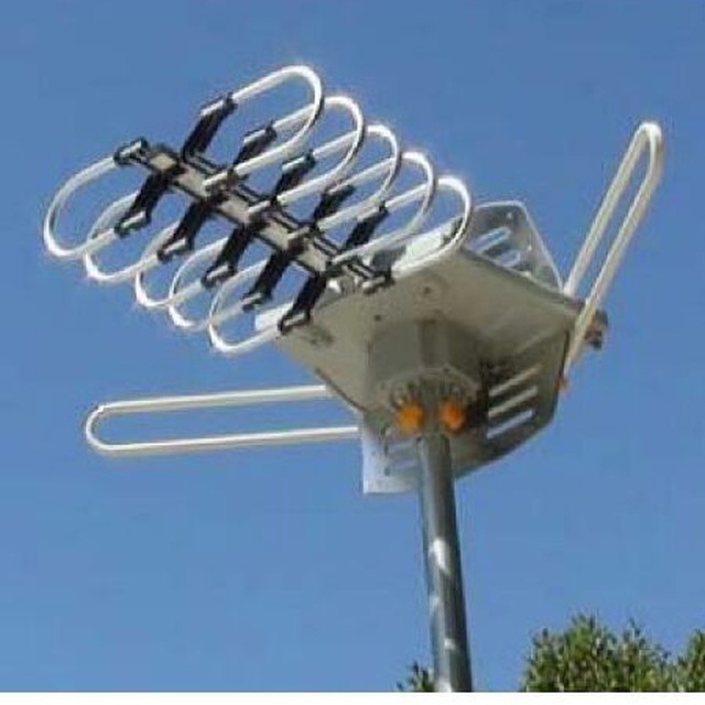 Outdoor antenna. Современная уличная ТВ антенна 360. Model:e11 HDTV Digital Outdoor ty Antenna.