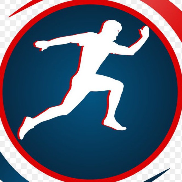Профиль спортивной школы. Логотип спорт. Легкая атлетика символ. Знак спортсмена. Эмблема PNG.