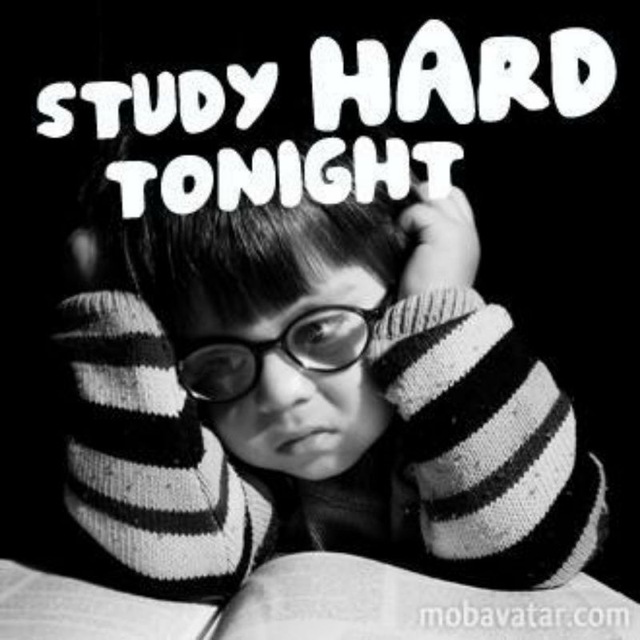 Study tonight