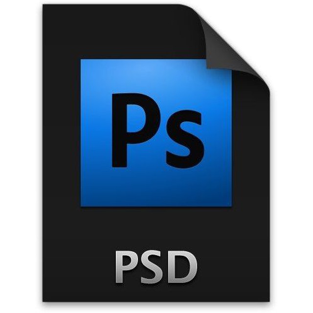 Tiff psd. Фотошоп иконка.