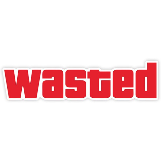 Wasted. Плакат wasted. Шрифт ГТА русский.