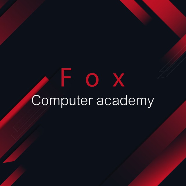 Fox academy. ��Fox Computer Academy. Academy Post. Academy Post Design.