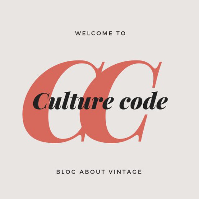 Vintage code. The Culture code.