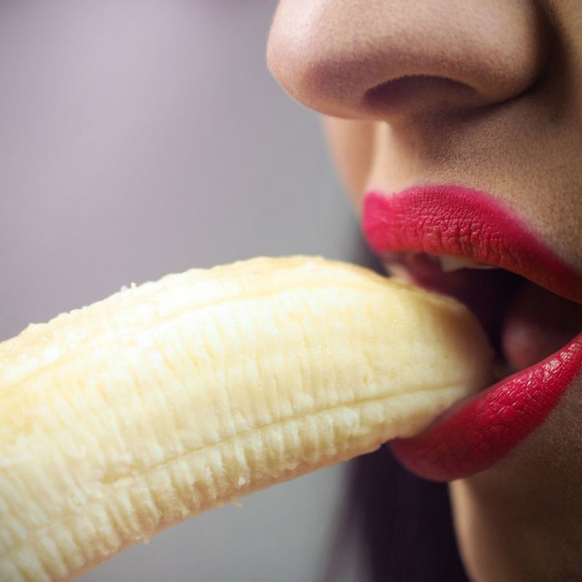 Bananas woman eating Woman Sparks