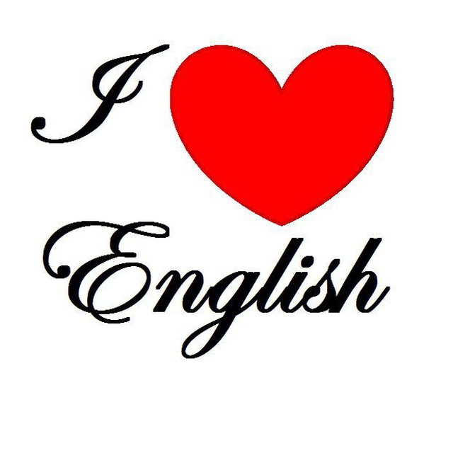 I love english рисунок