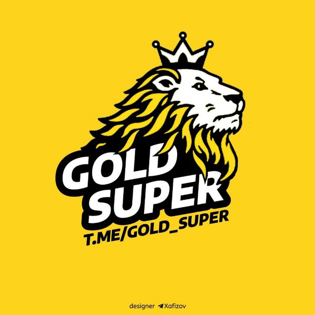 "Gold super Wild" PNG. Super Gold. Golden channel.