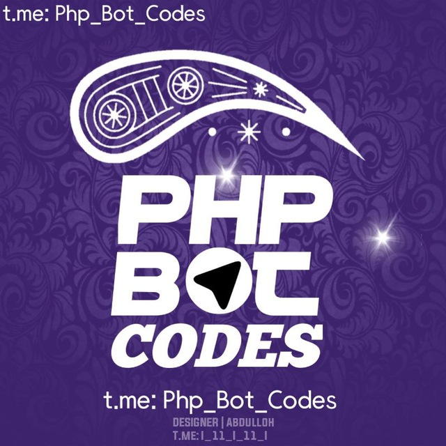 Code bot. Telegram php Kodlar