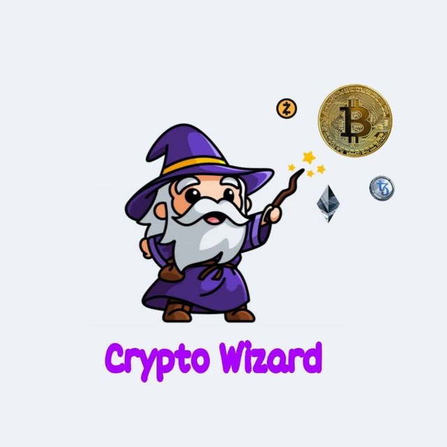 Crypto messages. Wizard Crypto.