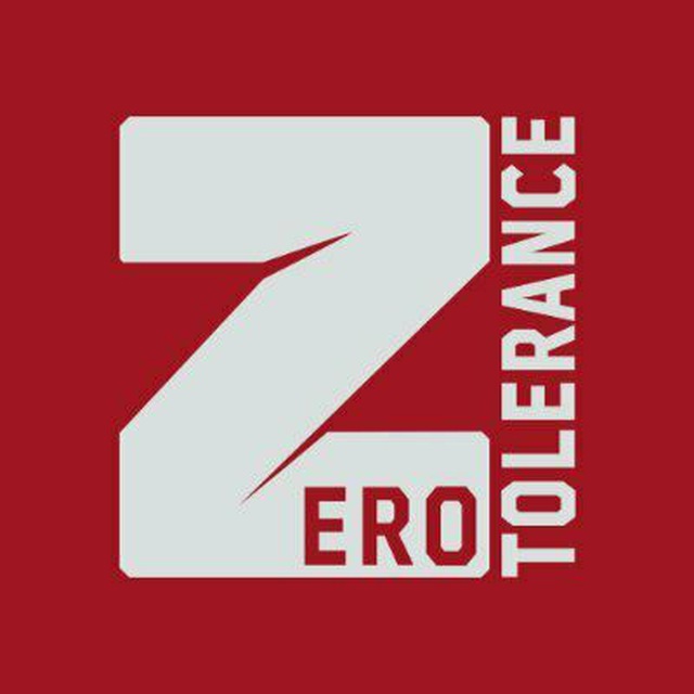 Uk media. Zero tolerance logo.