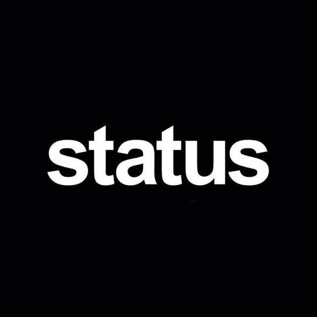 Tg status. Статус логотип. Status logo.