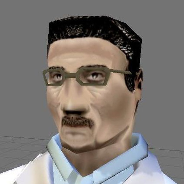 Scientist 3d model